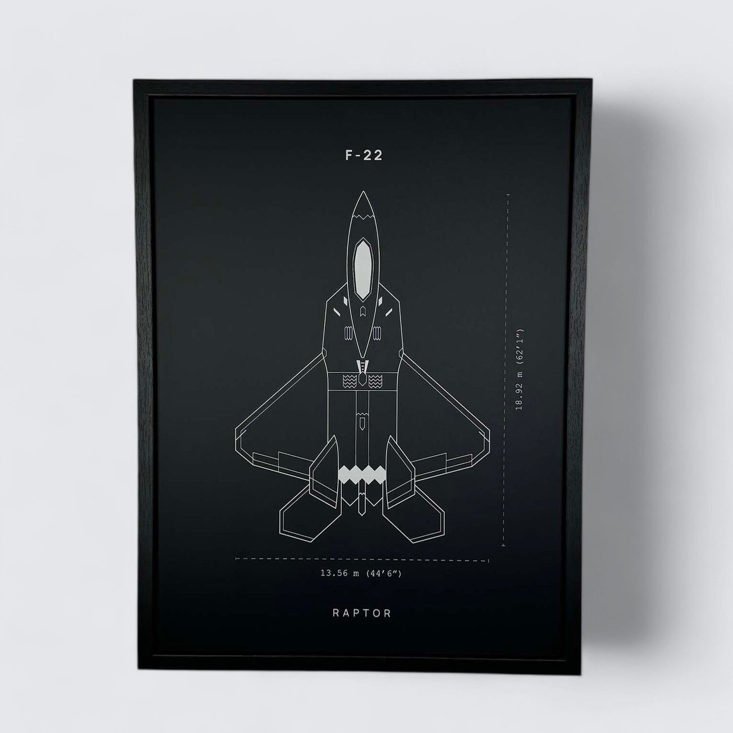 SpaceEngrave | F-22 Raptor