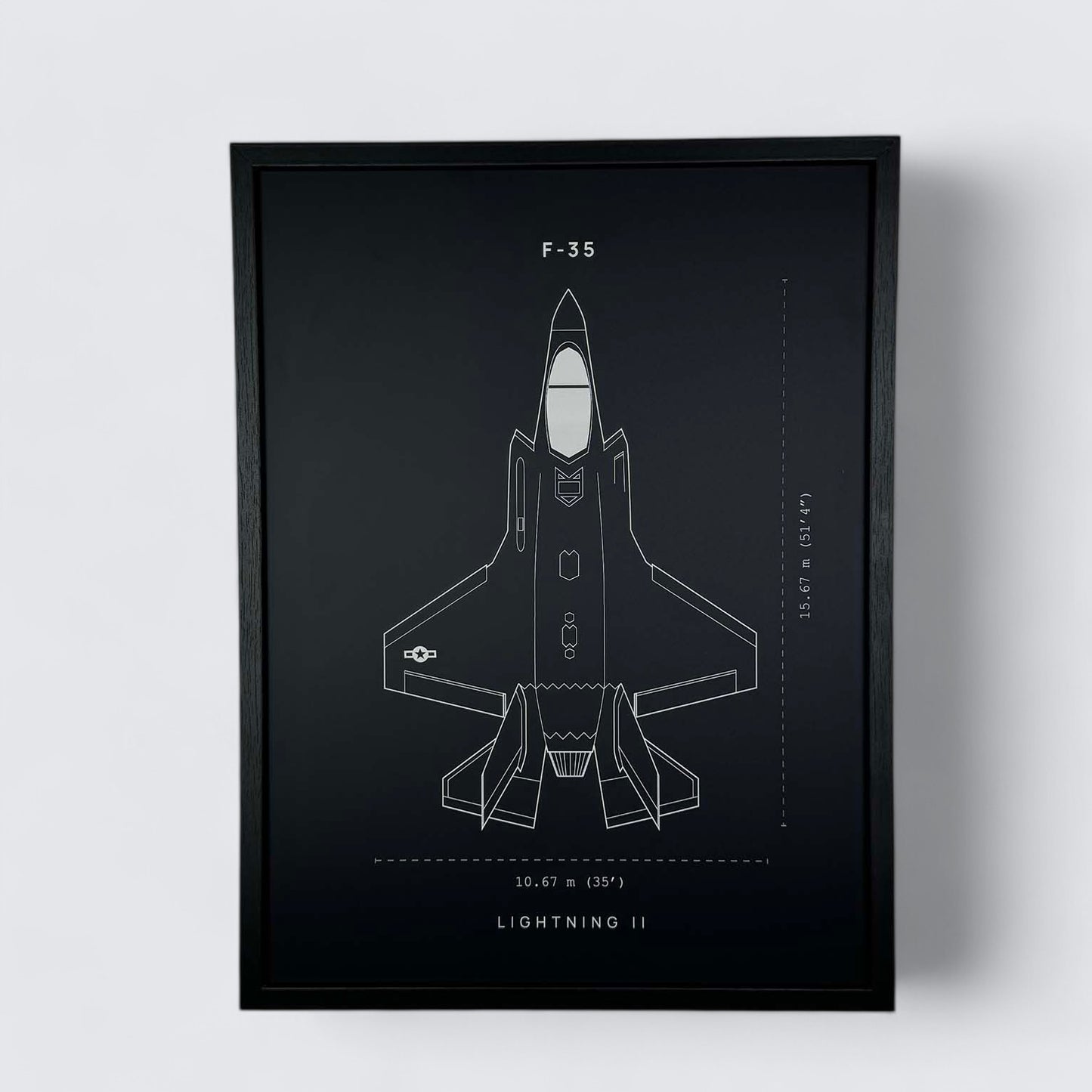 SpaceEngrave | F-35 Lightning II