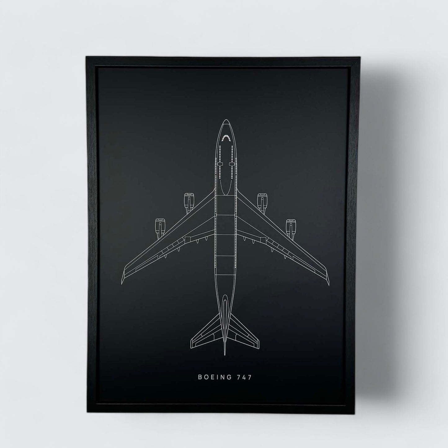 SpaceEngrave | Boeing 747