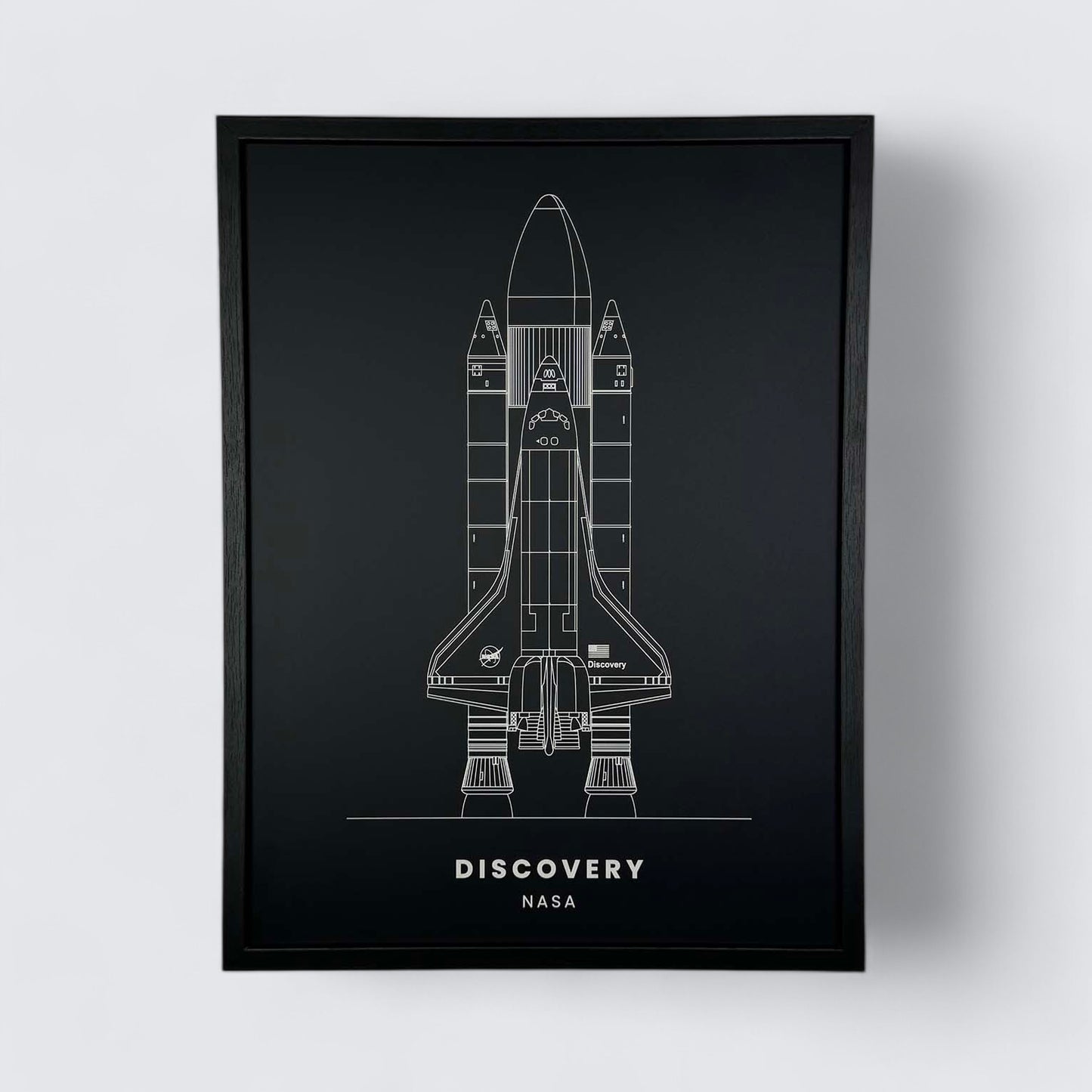 SpaceEngrave | Spaceshuttle Discovery